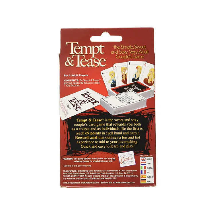Tempt and Tease Game