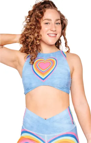 Twist & Turn Tank - Rainbow Love by Yoga Democracy