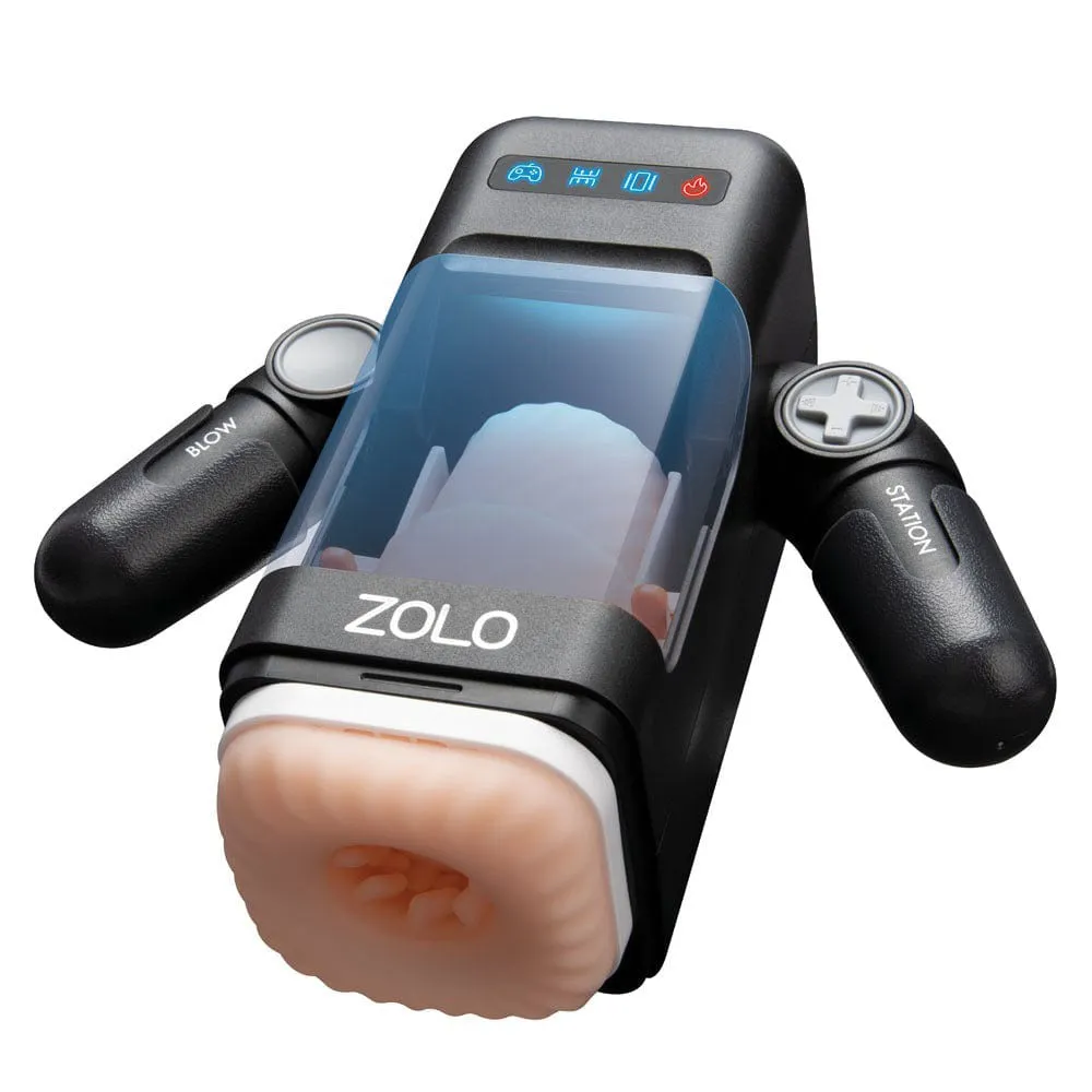 Zolo Blowstation AUTO Male Masturbator Thrusting Vibrating Blow Job USB Sex Toy